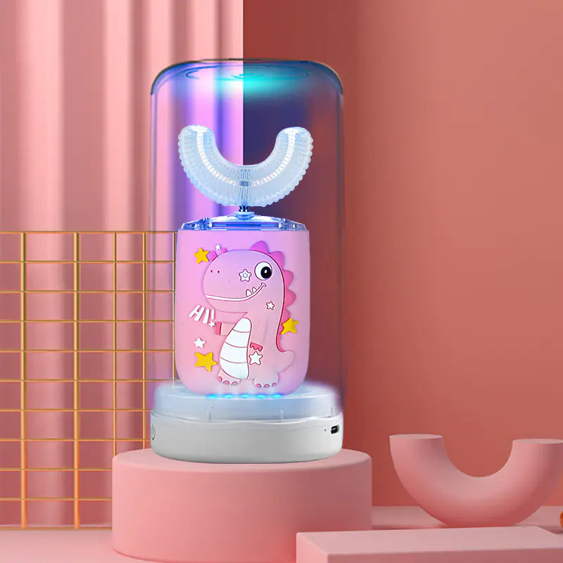 Children's U-Shaped Electric Toothbrush with Soft Brush Head
