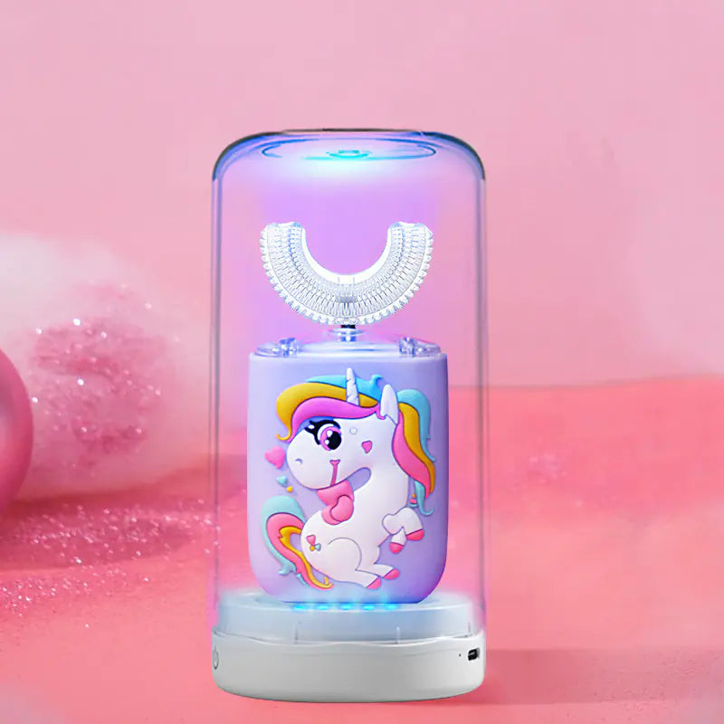Children's U-Shaped Electric Toothbrush with Soft Brush Head