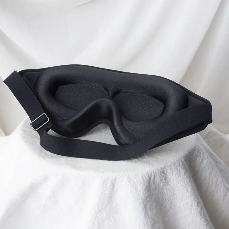 3D Memory Foam Block Out Light Sleeping Mask Eyepatch