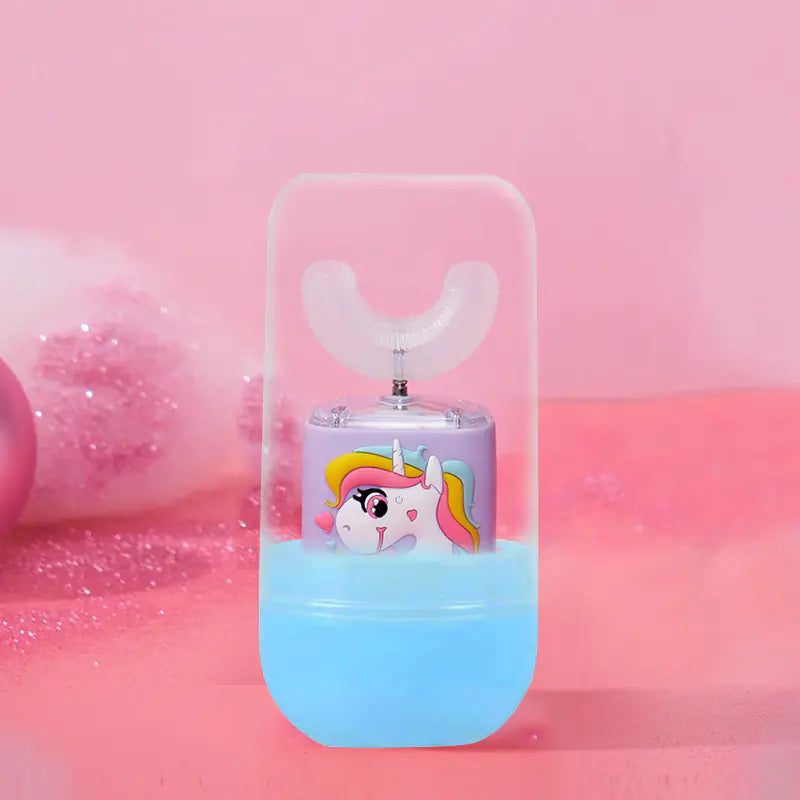Children's U-Shaped Electric Toothbrush with Soft Brush Head