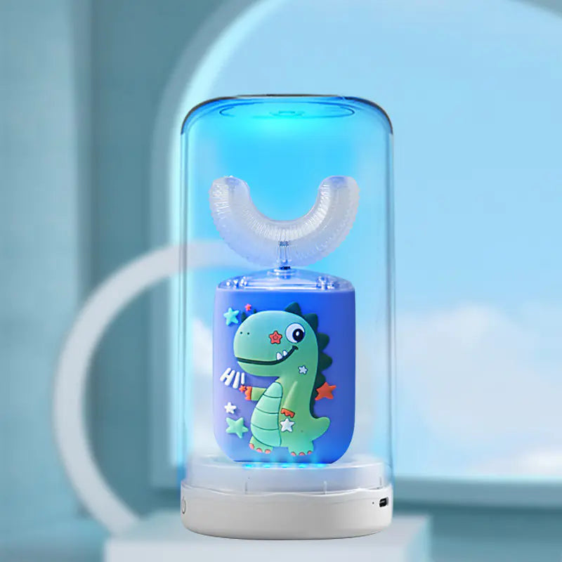 Children's U-Shaped Electric Toothbrush with Soft Brush Head