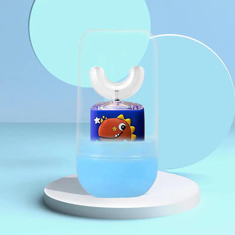 Children's U-Shaped Electric Toothbrush with Soft Brush Head
