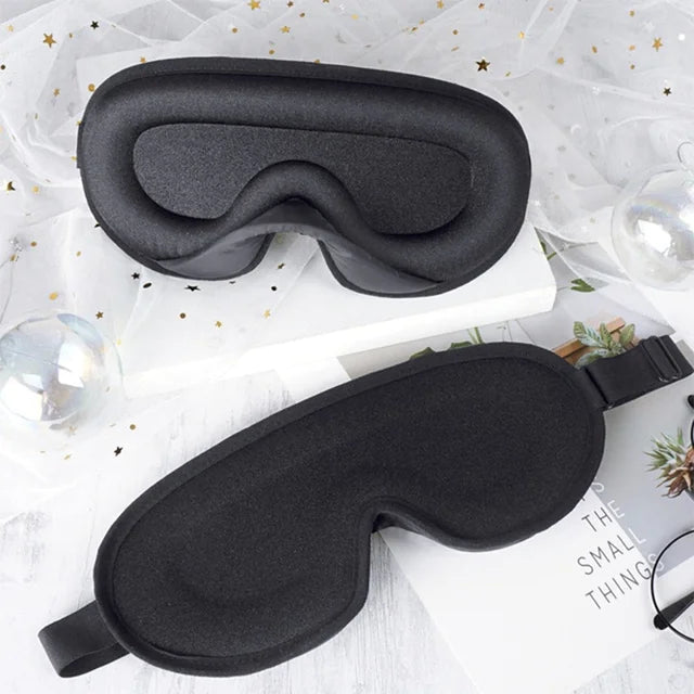 3D Memory Foam Block Out Light Sleeping Mask Eyepatch