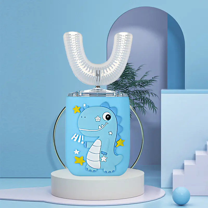 Children's U-Shaped Electric Toothbrush with Soft Brush Head