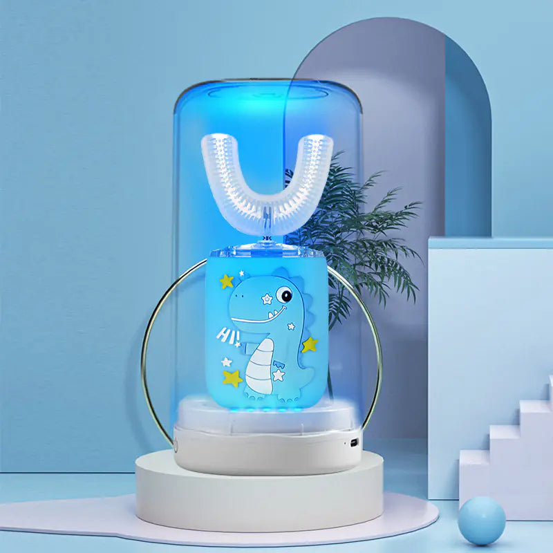 Children's U-Shaped Electric Toothbrush with Soft Brush Head