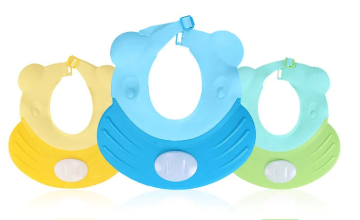 Silicone Baby Shampoo Cap - Waterproof Bath Hat