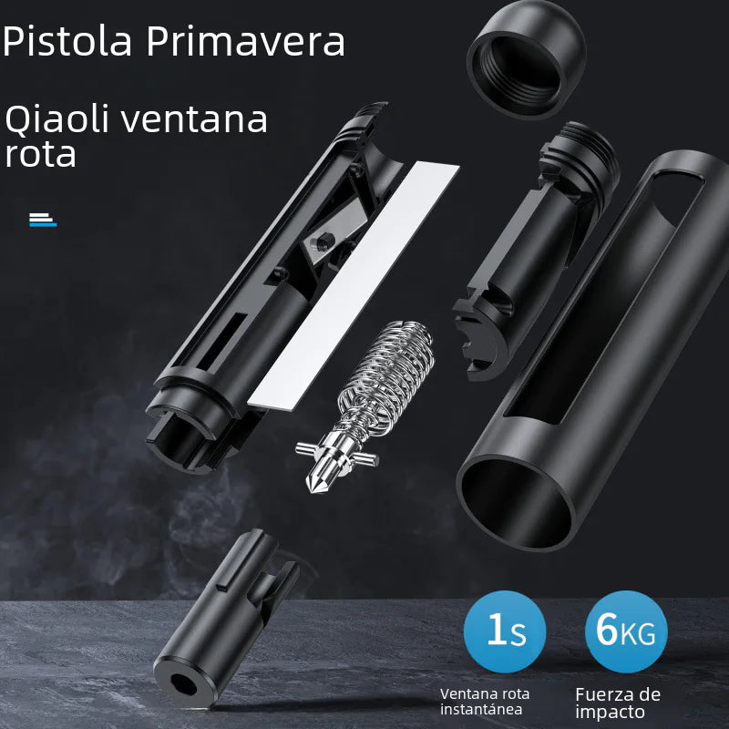 3-in-1 Mini Car Safety Hammer with Multifunctional Features