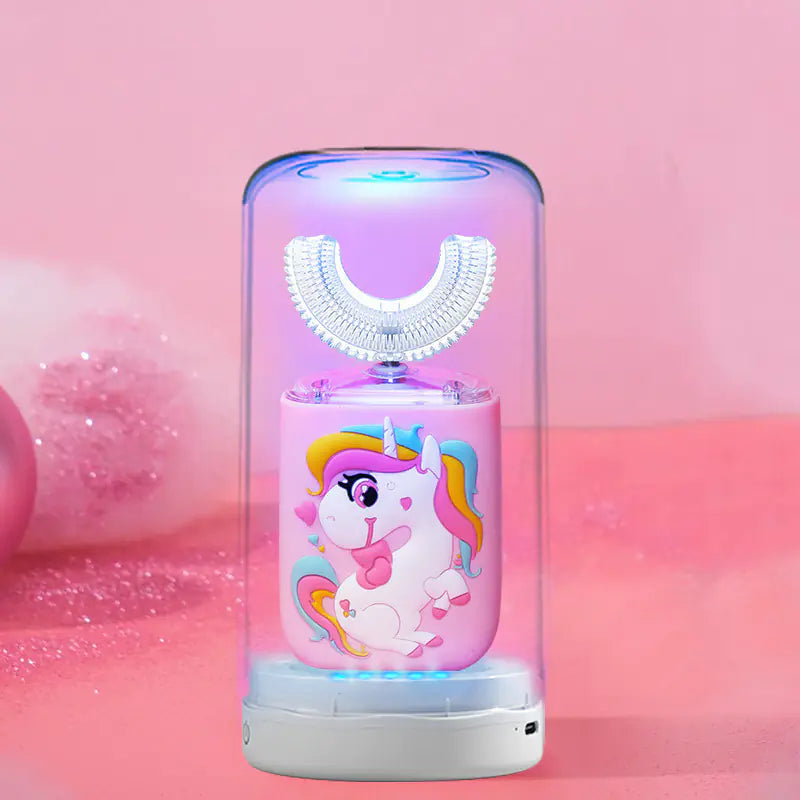 Children's U-Shaped Electric Toothbrush with Soft Brush Head