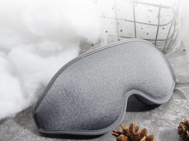 3D Memory Foam Block Out Light Sleeping Mask Eyepatch
