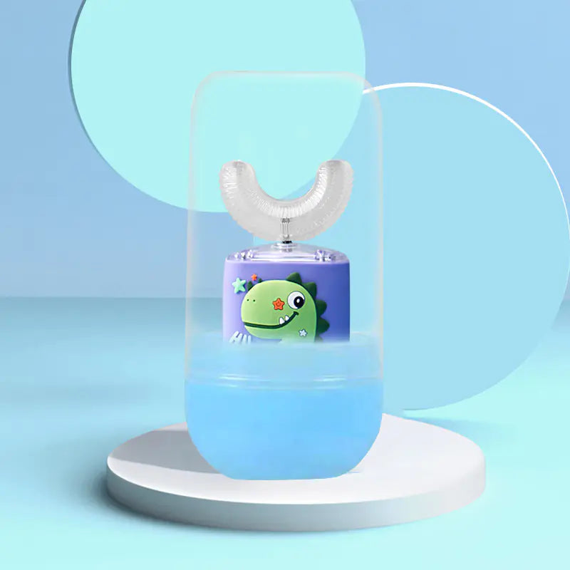 Children's U-Shaped Electric Toothbrush with Soft Brush Head