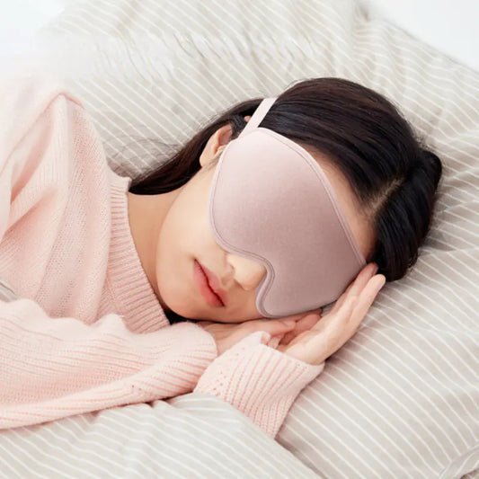 3D Memory Foam Block Out Light Sleeping Mask Eyepatch