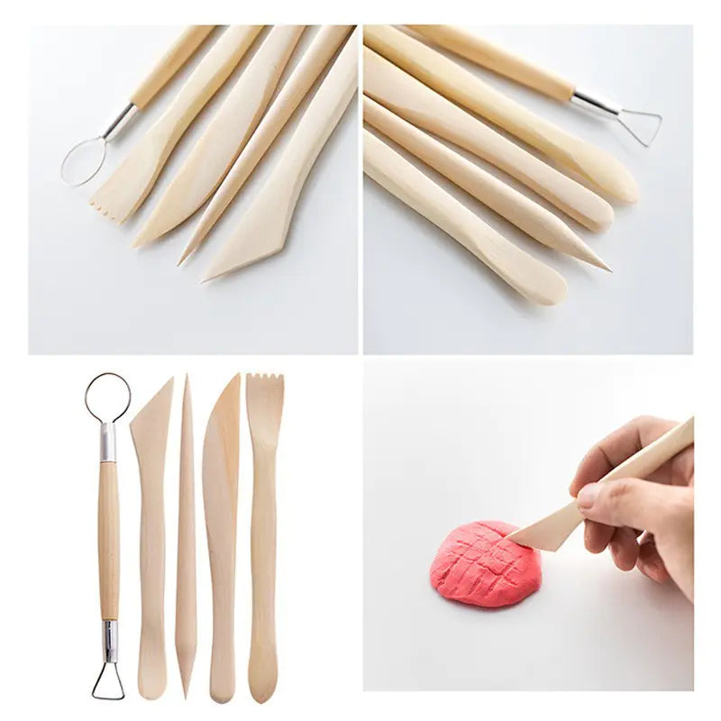 40-Piece Clay Sculpture and Ceramic Tool Set