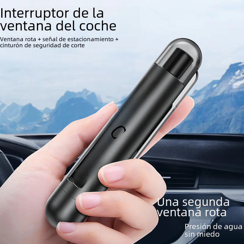 3-in-1 Mini Car Safety Hammer with Multifunctional Features