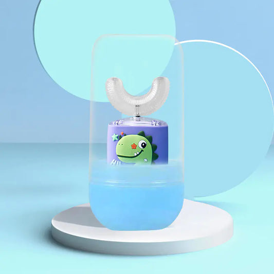 Children's U-Shaped Electric Toothbrush with Soft Brush Head